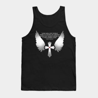 Stoic Quote by Marcus Aurelius Tank Top